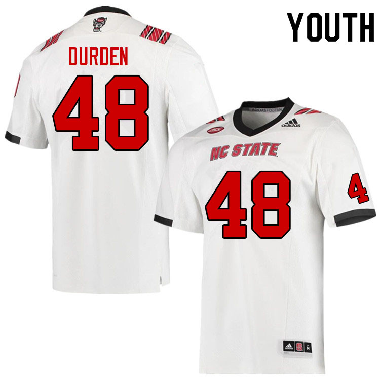 Youth #48 Cory Durden NC State Wolfpack College Football Jerseys Sale-Red